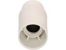 douille E14 manteau lisse M10x1 blanc