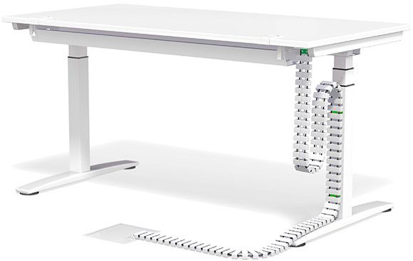 serpentine de câble Cube SL 1.00m noir RAL9005