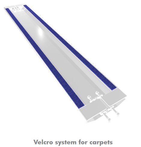 pont pour câbles Easy Bridge 80 1.00m blanc RAL9003