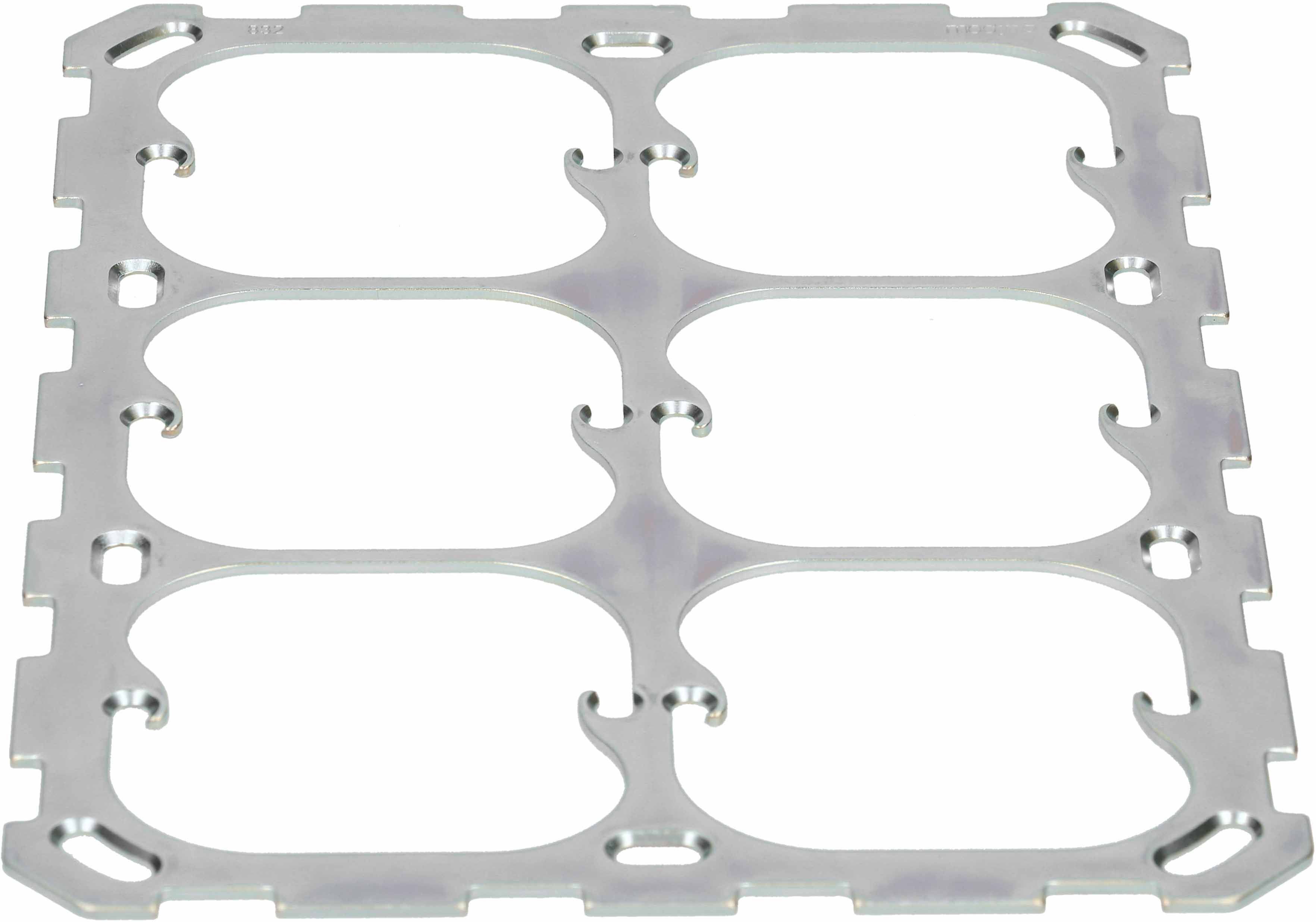 piastra di fissaggio dim.3x2 modino