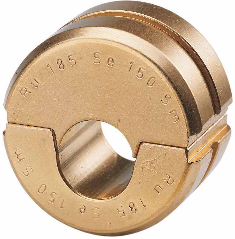 Insert sys. de pinces à sertir Circulaire Échelle secteur 150-120