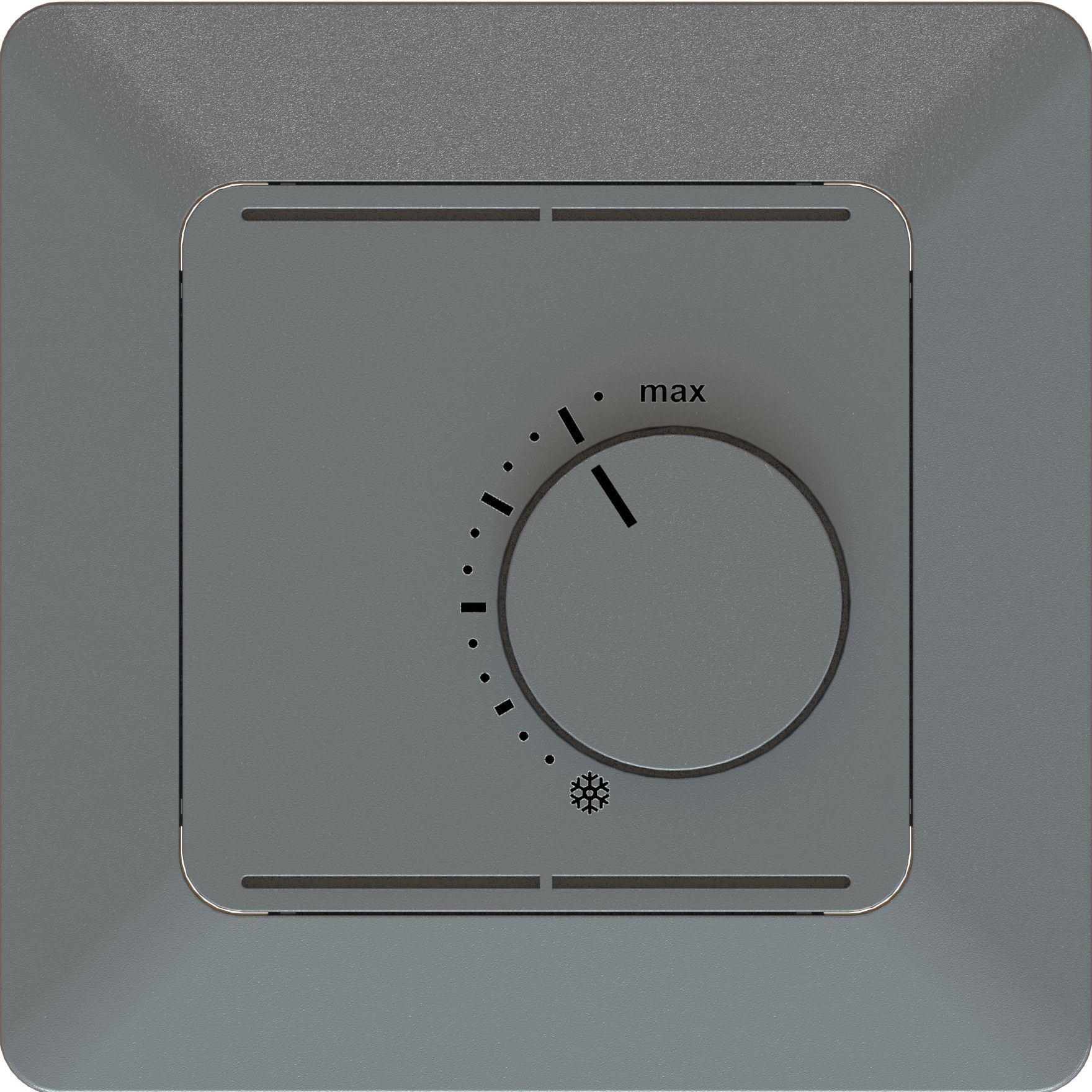 thermostat d'ambiance AP priamos anthracite