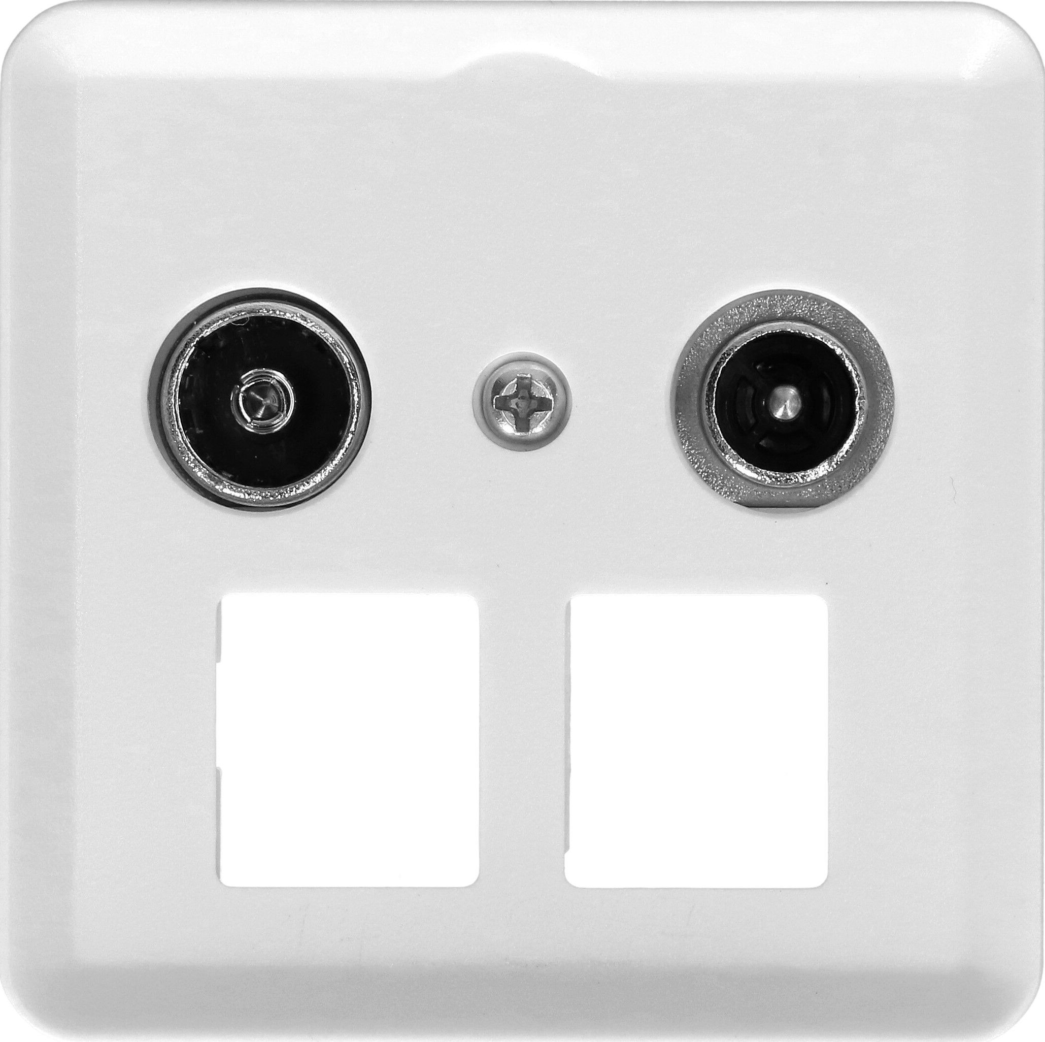 multimédia radio/TV/réseau 15dB insert +plaque front. priamos bc