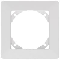 Abdeckrahmen Gr.1x1 60x60 UP inkl. Designprofil priamos weiss