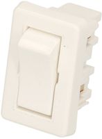 Wippschalter 1-polig AUS 2A weiss