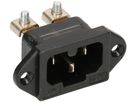 spina dell'apparecchio tipo C16A 3 poli nero