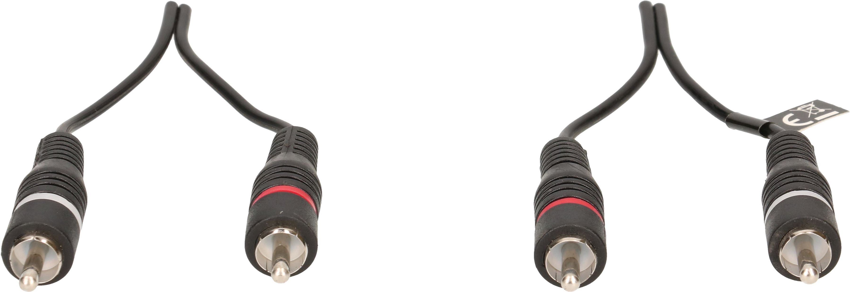 câble audio RCA HQ stéréo 5m noir