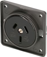 prise 1x type I appareil avec plaque frontale Berker Integro ant.