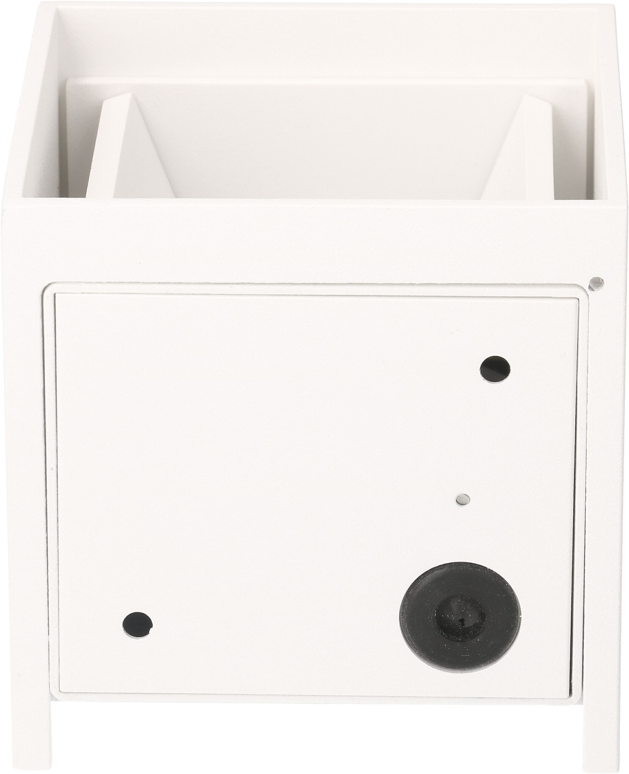 Applique murale à LED BIG-BOX blanc mat RAL9003