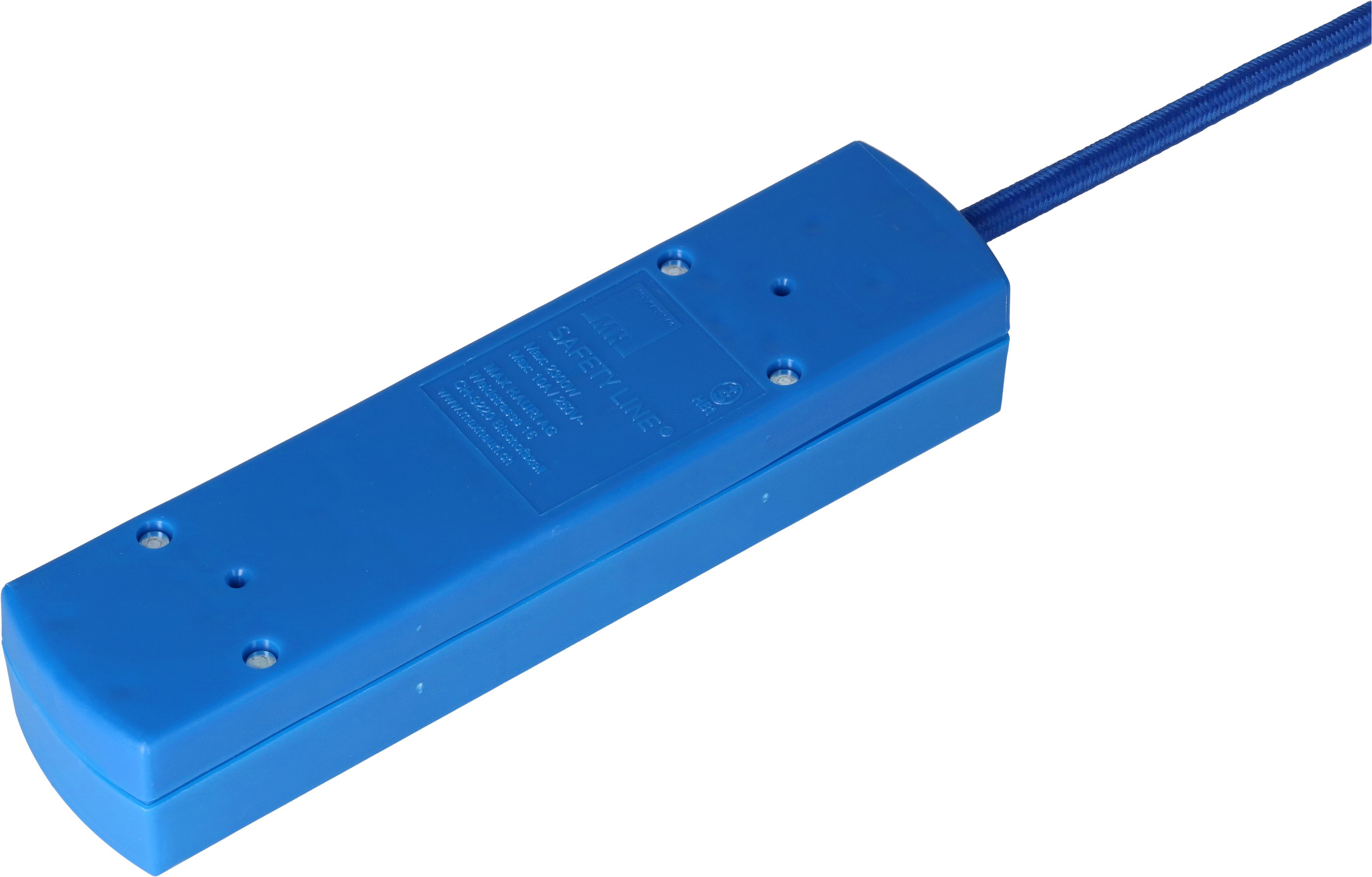 multiprise TEX 5x type 13 bleu 2m