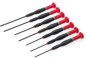 Assortiment de tournevis électroniques 7 pièces pour vis Torx