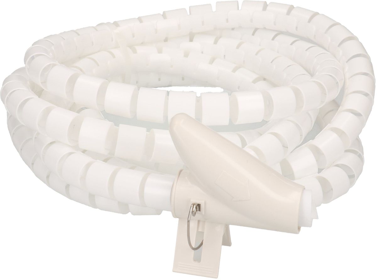 tube spirale D=20mm blanc L=3m