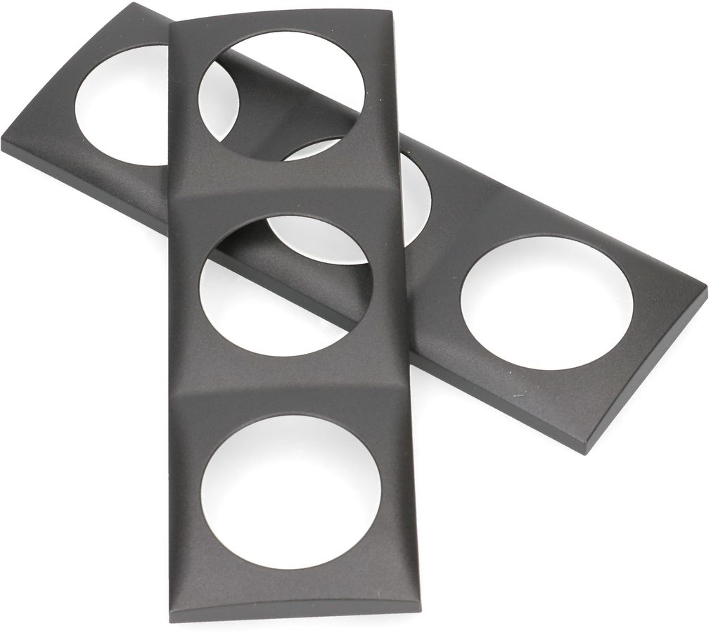 Abdeckrahmen Gr.3x1 UP Integro anthrazit