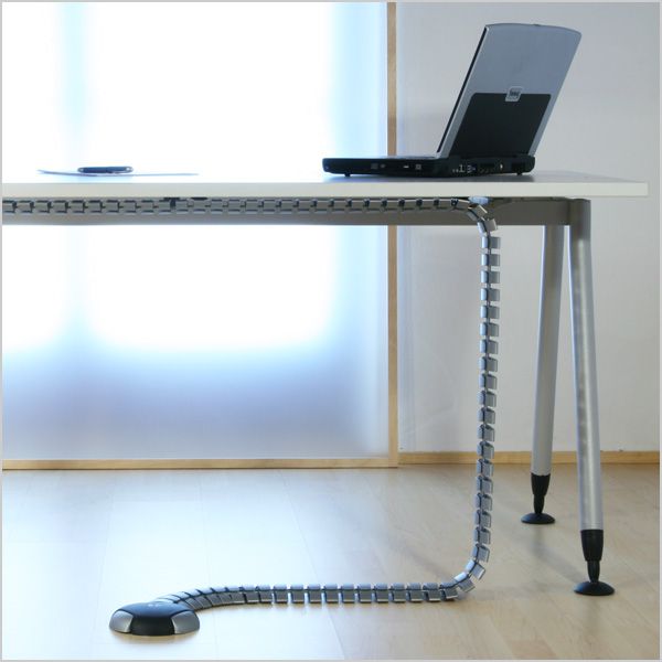 serpentin de câble Pro 90 1.00m blanc RAL9003