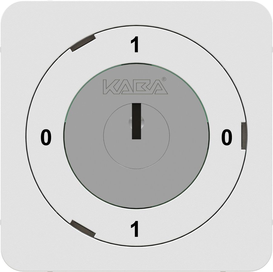 interrupteur à clé avec cyl. s0/3L 0-1-0-1 in. +pl.fr. priamos bc