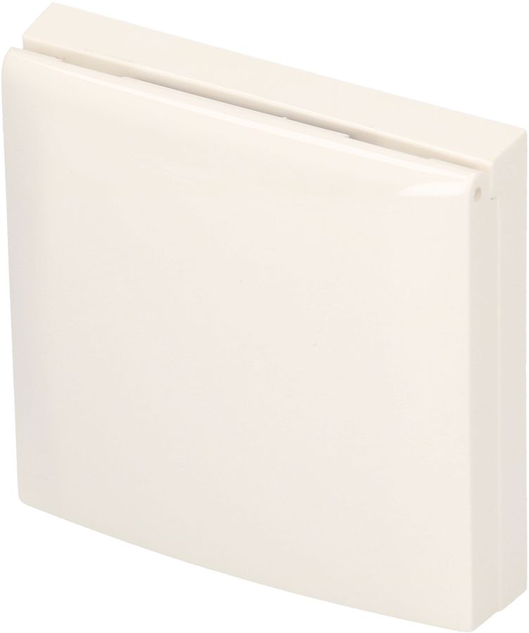 Abdeckrahmen Gr.1 UP mit Klappdeckel Integro weiss hochglanz