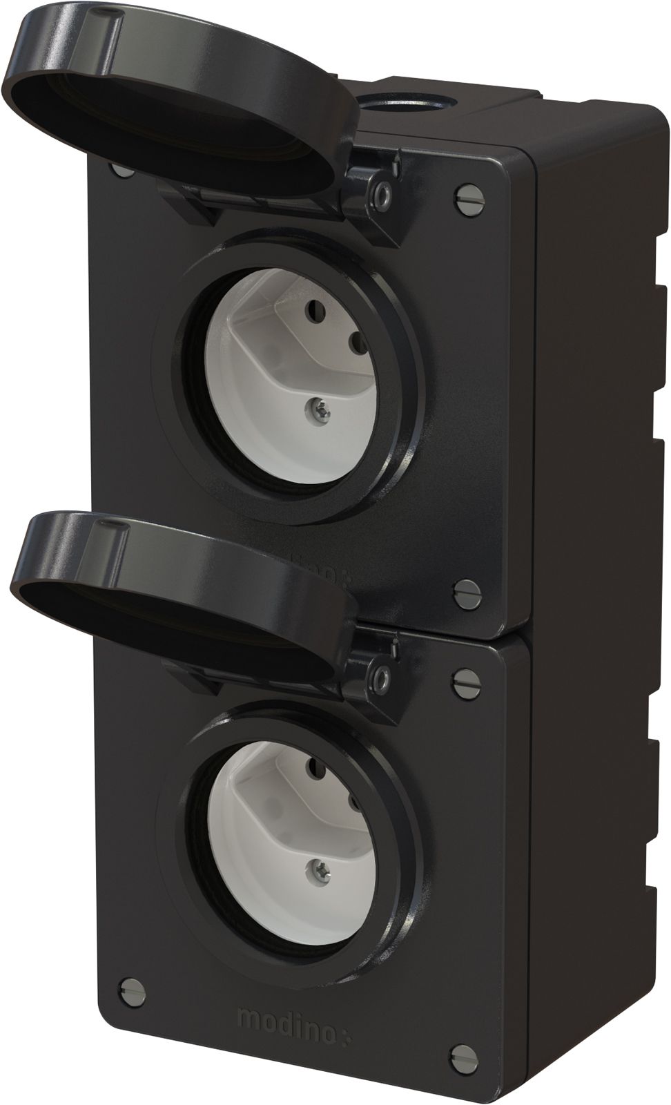 combinaison type 13 / type 13 ta.2x1 AP exo IP55 noir