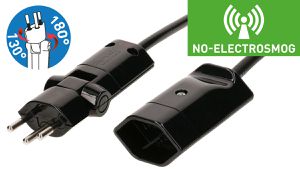 Verlängerung S05VStV-F3G1.0 5m sw gesch. Typ 12 clip-clap Typ/13