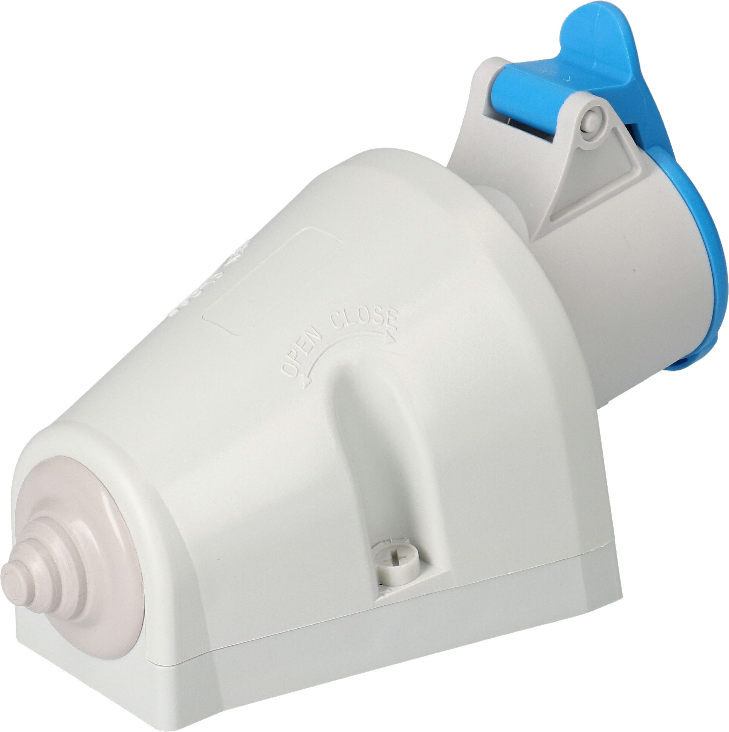 prise murale CEE 2P+E 230V/16A bleu IP44