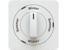 Dreh-/Schlüsselschalter Sommer-Winter-So.-Wi. Frontpl. priamos ws