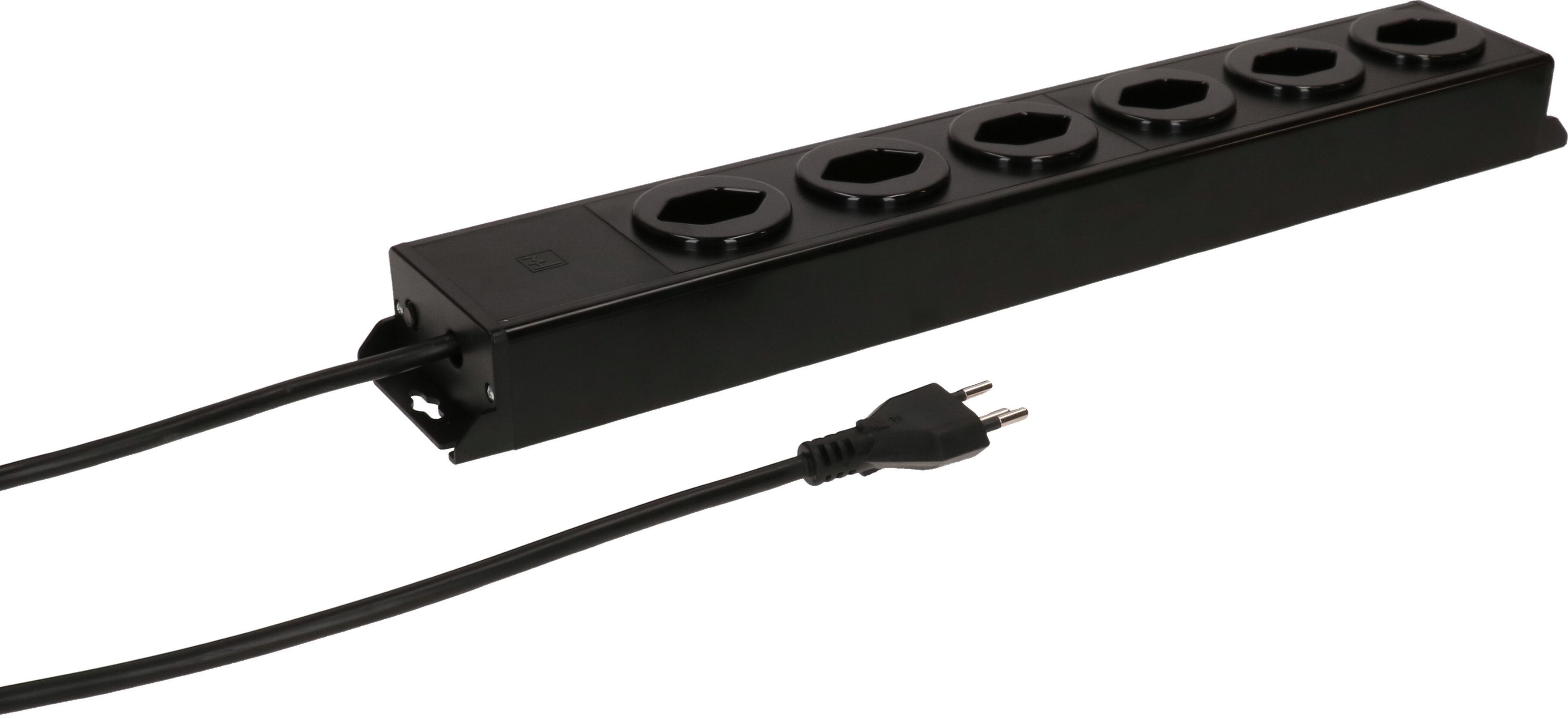multiprise Power Line 6x type 13 noir/noir 5.0m