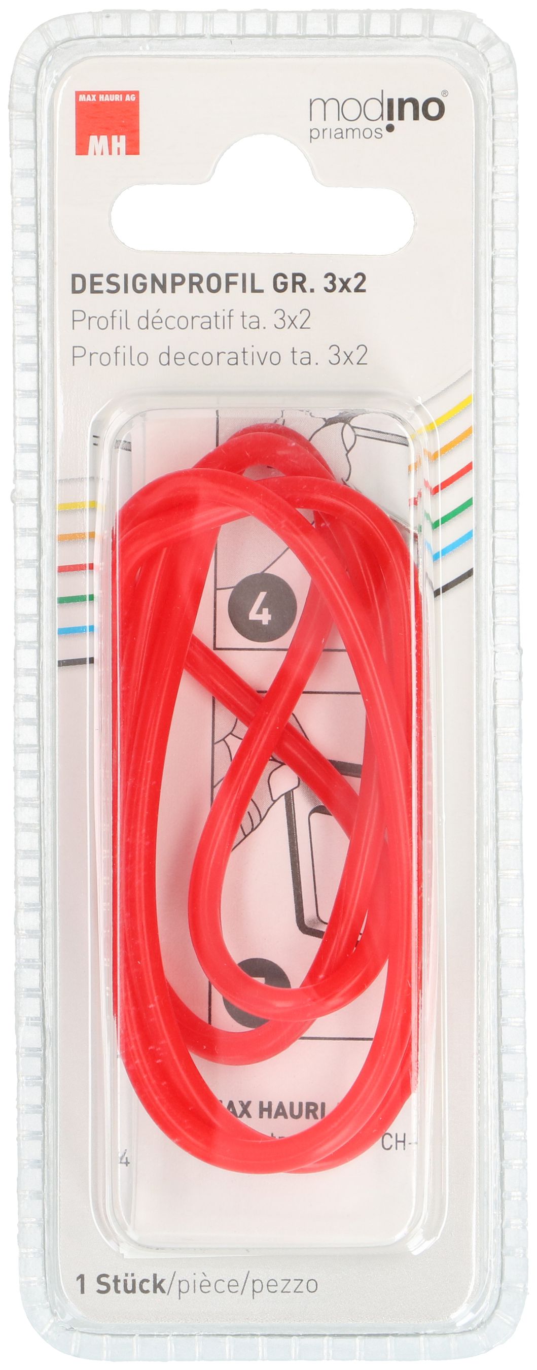 profil décoratif ta.3x2 priamos rouge