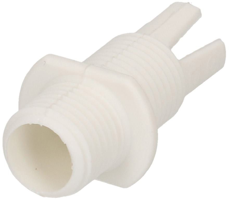 serre-câble 2xmâle M10x1 avec coiffe PA blanc