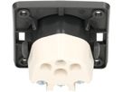 prise 1x type 13 appareil avec plaque frontale Berker Integro ant