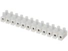 Klemmleiste 1000/12 DS 2.5-6mm2 12-polig natur Drahtschutz