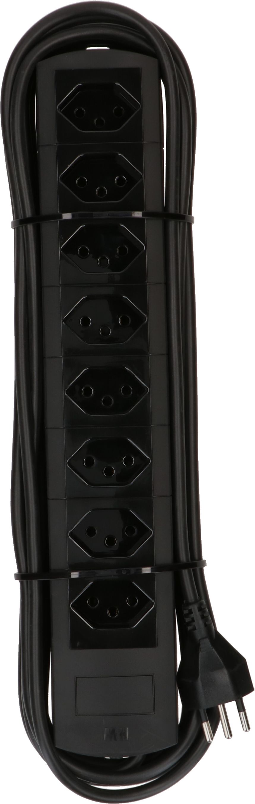 multiprise Prime Line 8x type 13 noir 5m