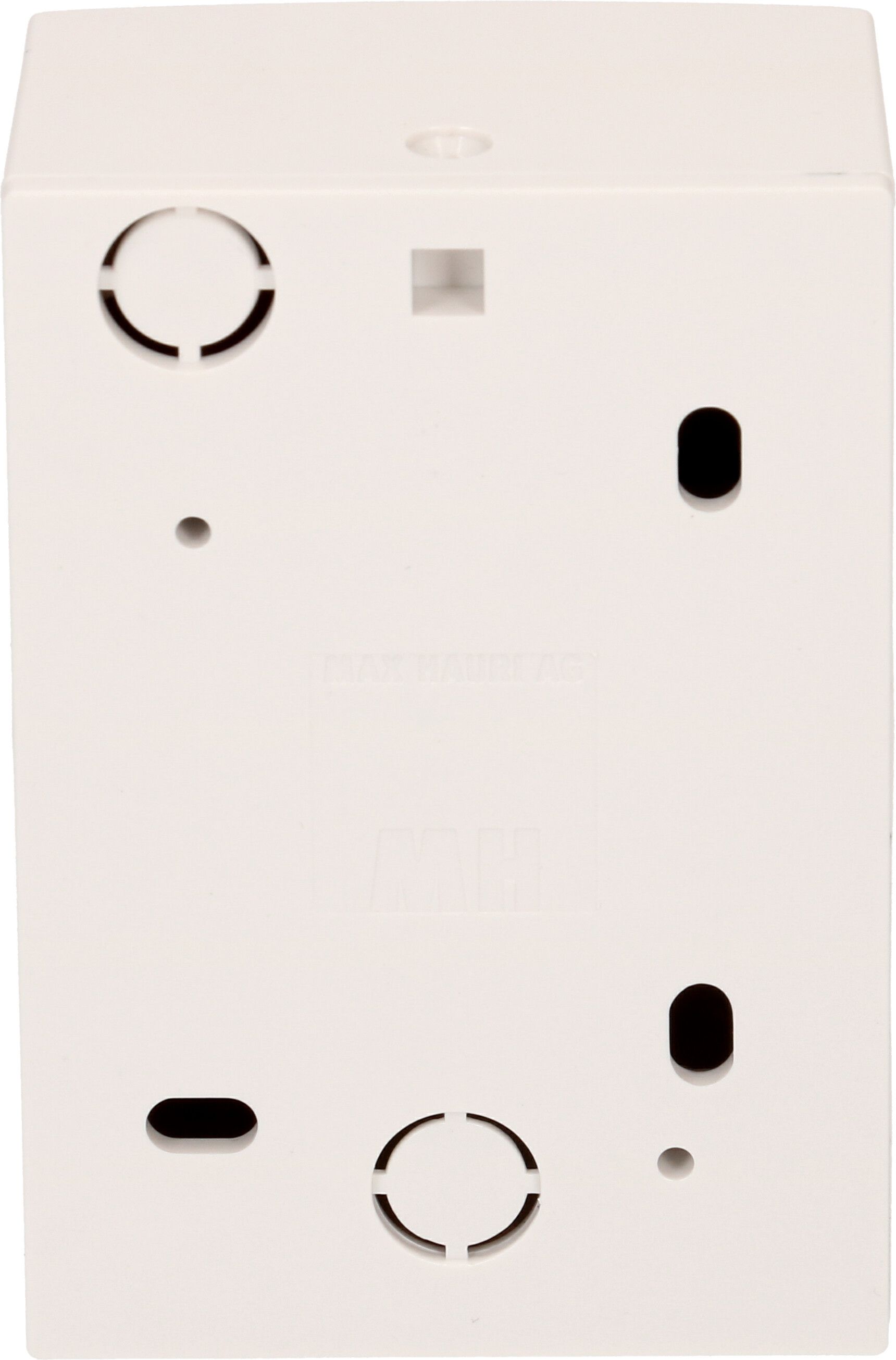 prise 2x type 13 AP Max Hauri blanc