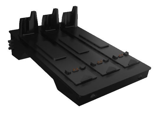 LIBERTY Charger Base pour 3 batteries métal noir