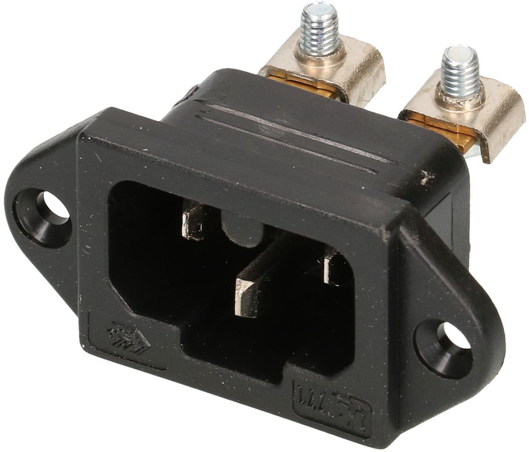 spina dell'apparecchio tipo C16A 3 poli nero