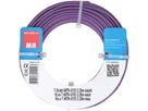 fil en T H07V-U1X1.5 20m violet