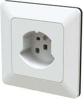 prise 1x type 25 ENC priamos blanc