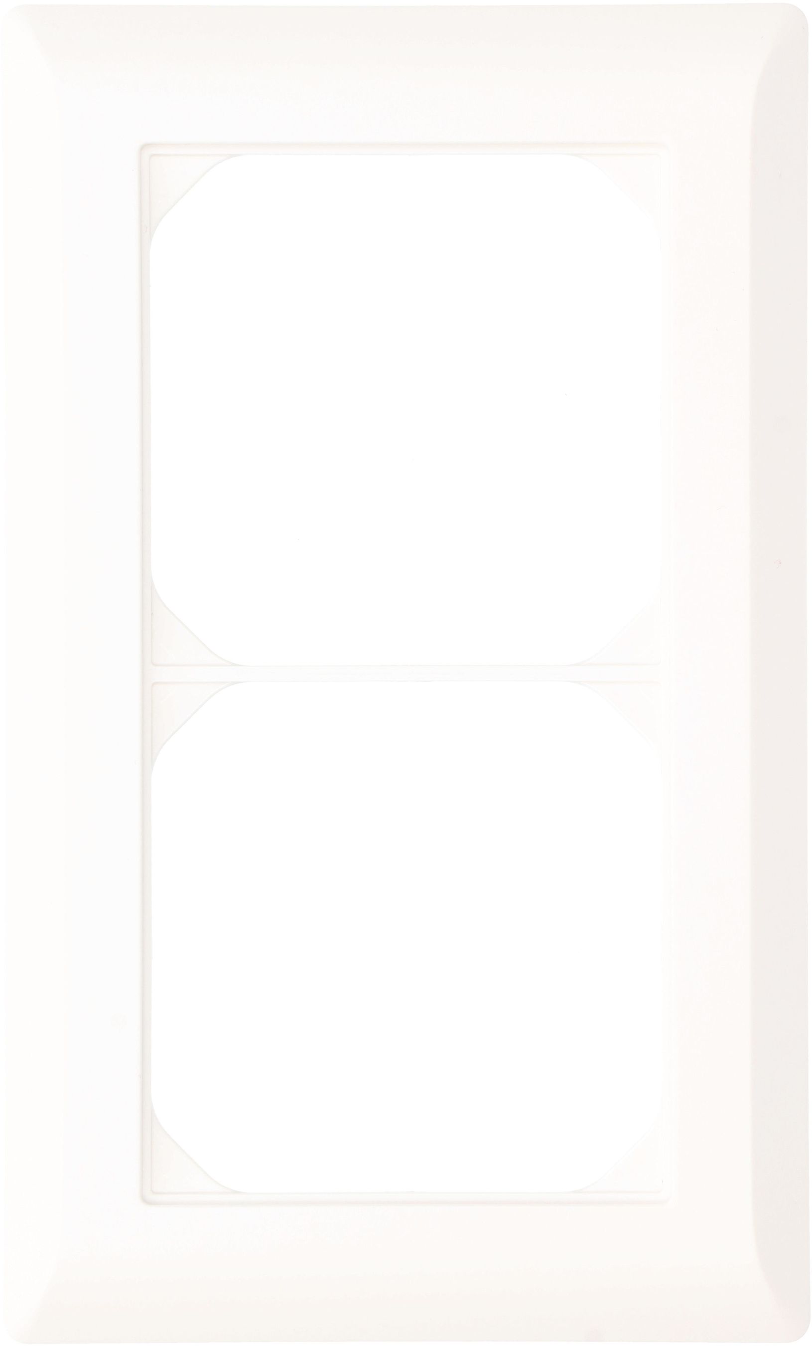 telaio di copertura dim.2x1 INC Kallysto bianco