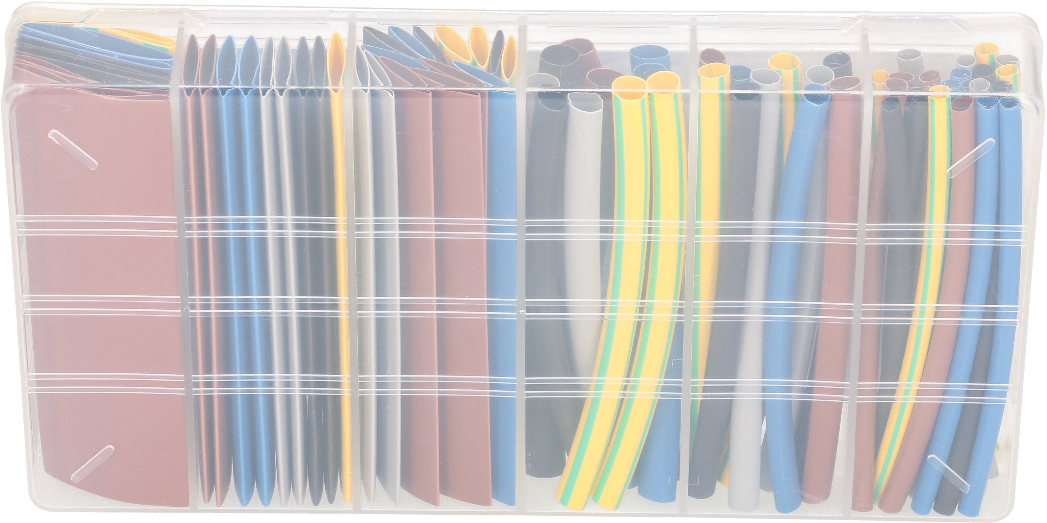 boîte gaine thermorétractable assortie