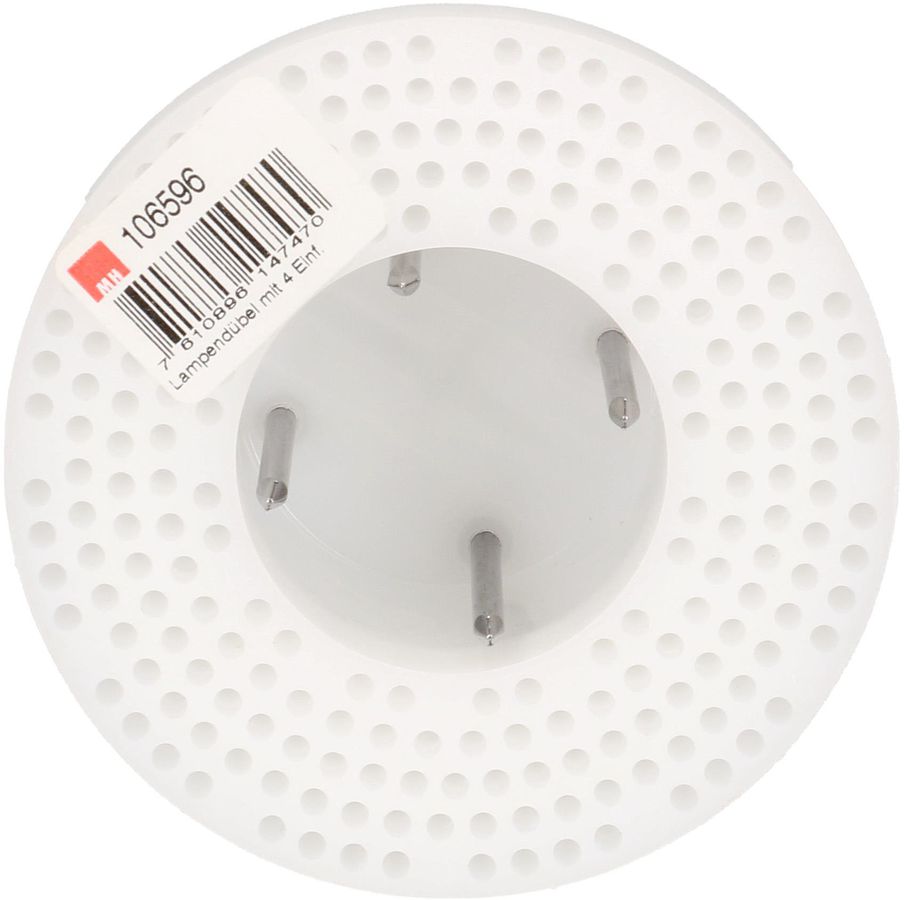 Tampon p. lampes avec 4 entrées