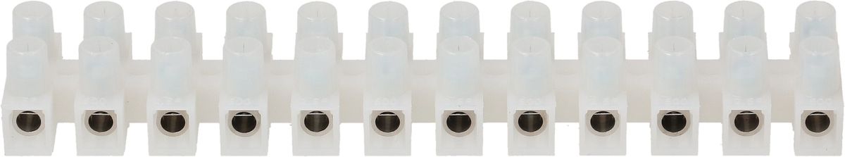 Klemmleiste 500/12 35 DS 1-2.5mm2 12-polig natur Drahtschutz