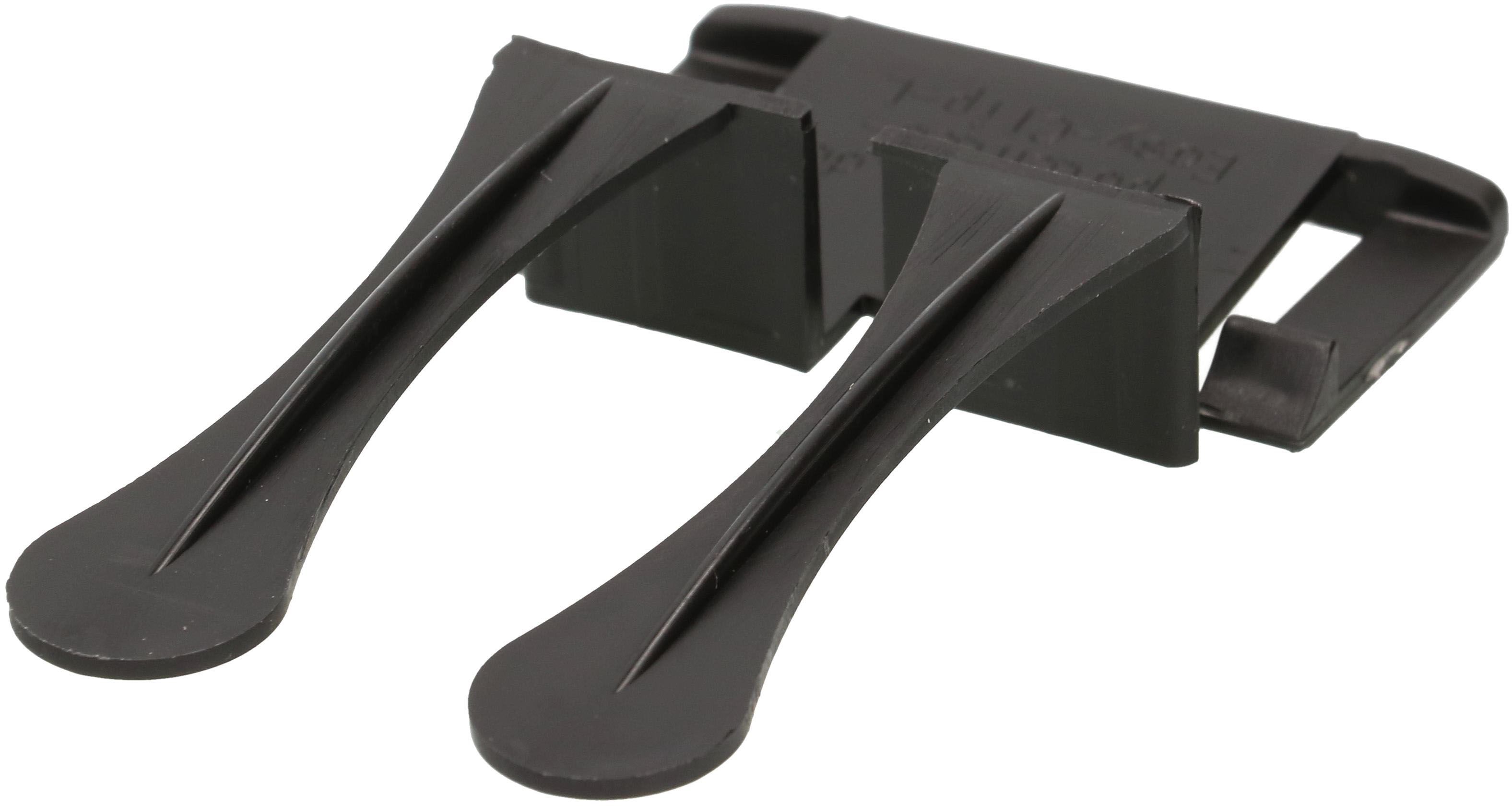 adaptateur pour sortie au sol Easy-Clip-L noir RAL9005