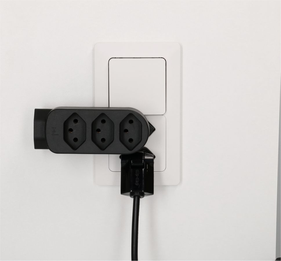 multi adaptateur ADAPT 2x type 13 blanc rotatif inter. Green+Fair