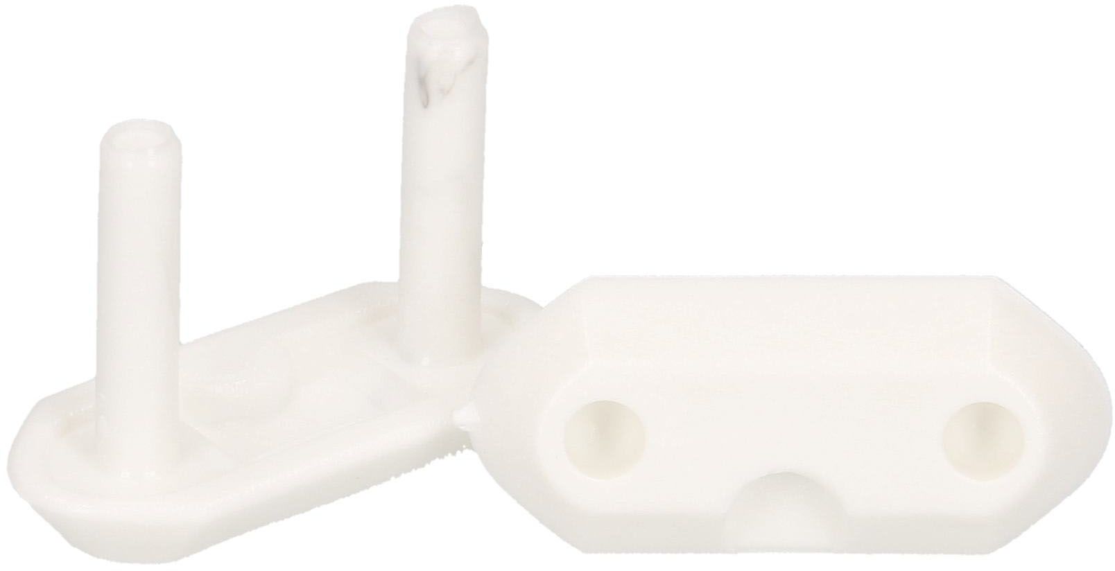 protection prise de courant blanc, 5 pcs.