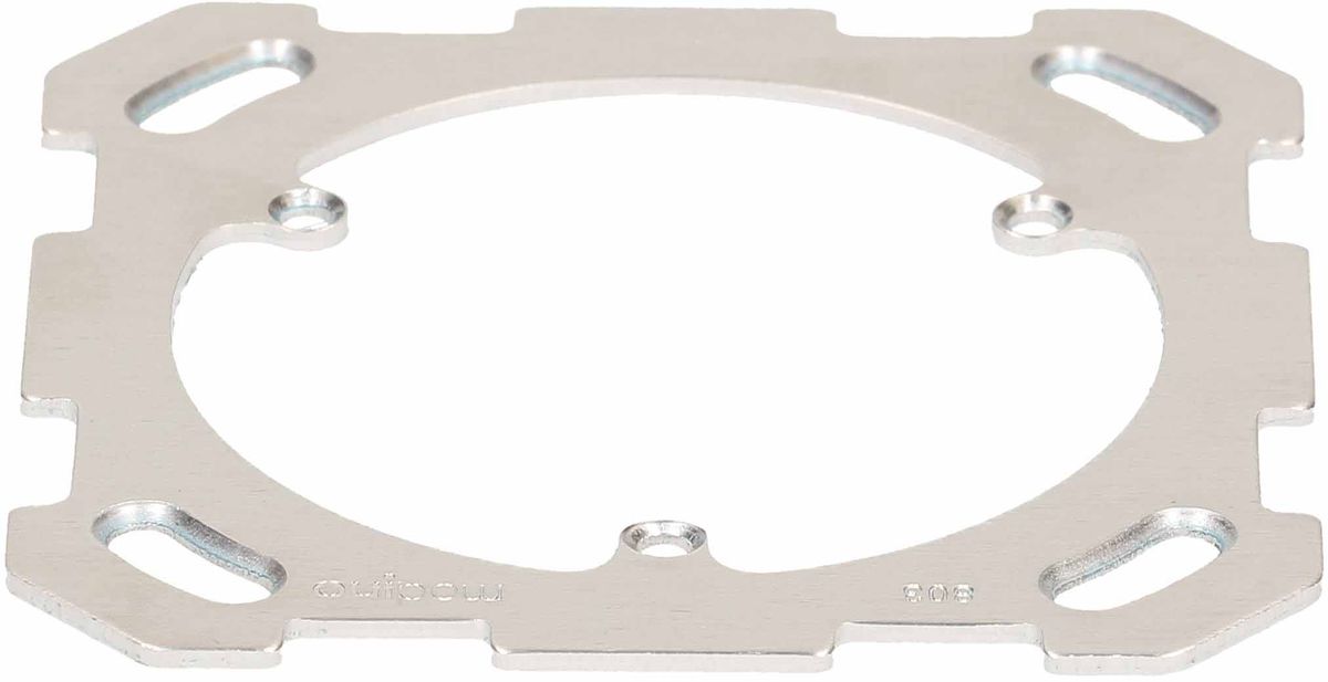 plaque de fixation ta.1x1 avec fixation en 3 points modino