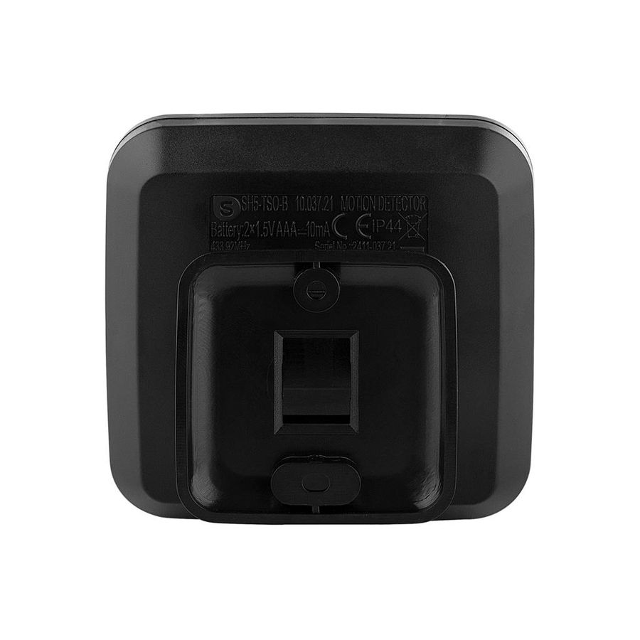 Dédecteur de mouvement sans fil 140° 8m noir IP44