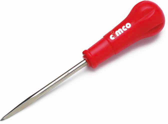 Aiguille à piquer ronde acier au chrome-vanadium