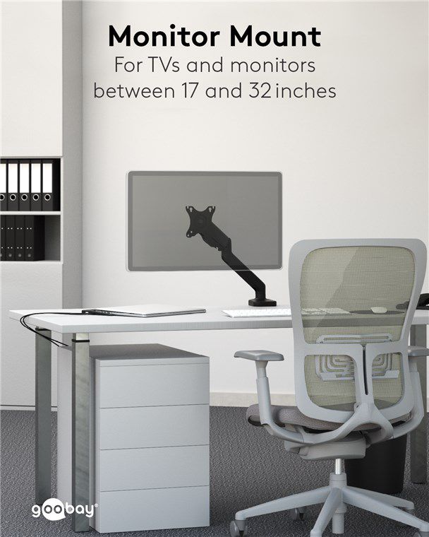 Monitorhalterung mit Gasdruckfeder