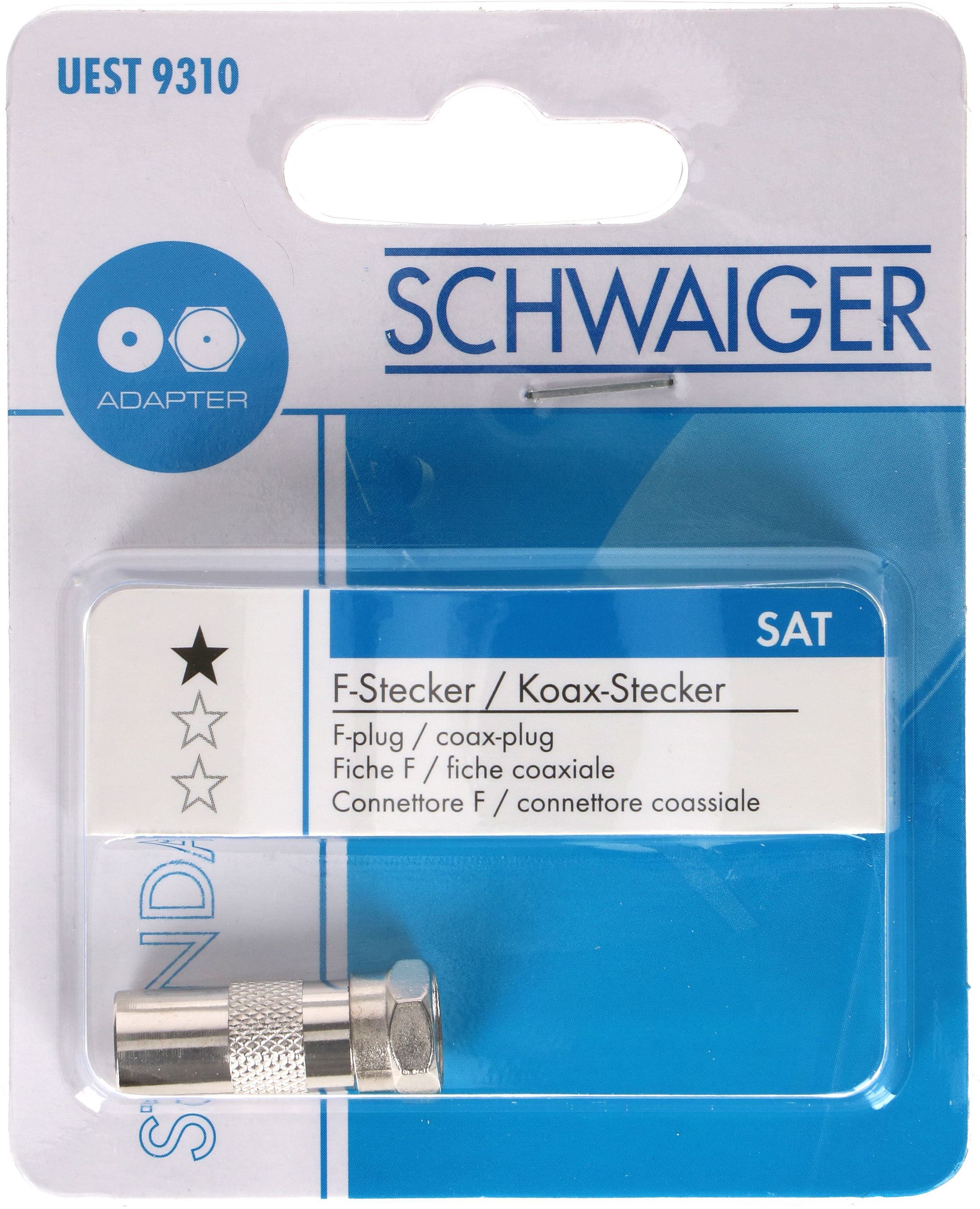 adaptateur SAT fiche F / fiche IEC