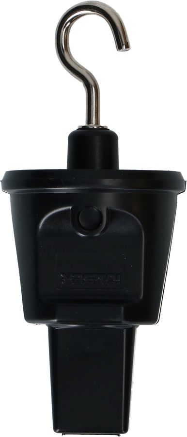 embout avec crochet noir