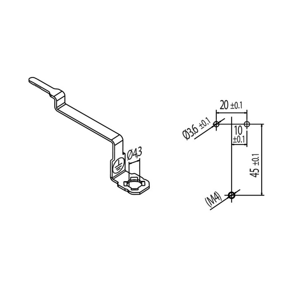 SLK8 borne de connexion 5 pôles avec DALI et Casambi blanc