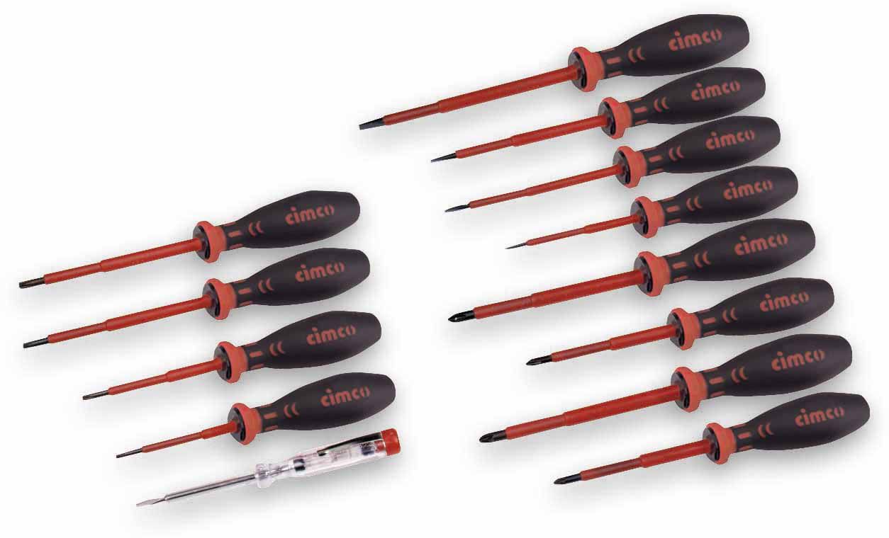 Assortiment de tournevis VDE Electro-Mega-Drive 13pcs